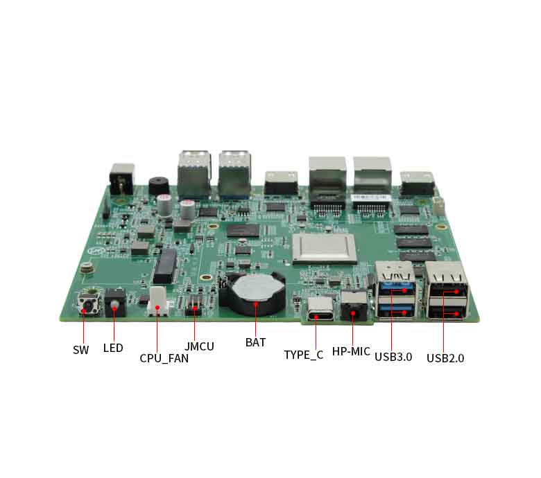 飞腾E2000Q国产一体机主板S210E(图5) 飞腾E2000Q国产一体机主板S210E(图5)
