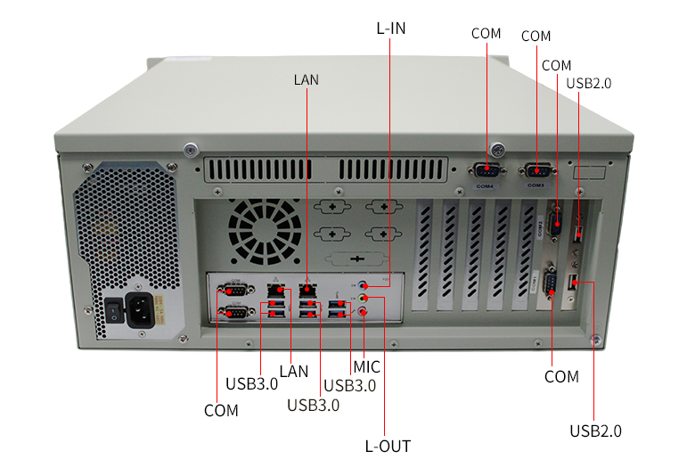 飞腾D2000八核4U工控机T3251(图4)