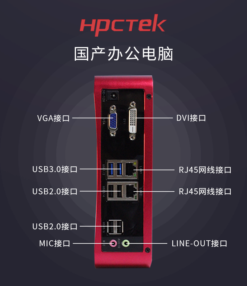 【它来了】基于龙芯3A4000的国产办公电脑-桌面型机箱来了~