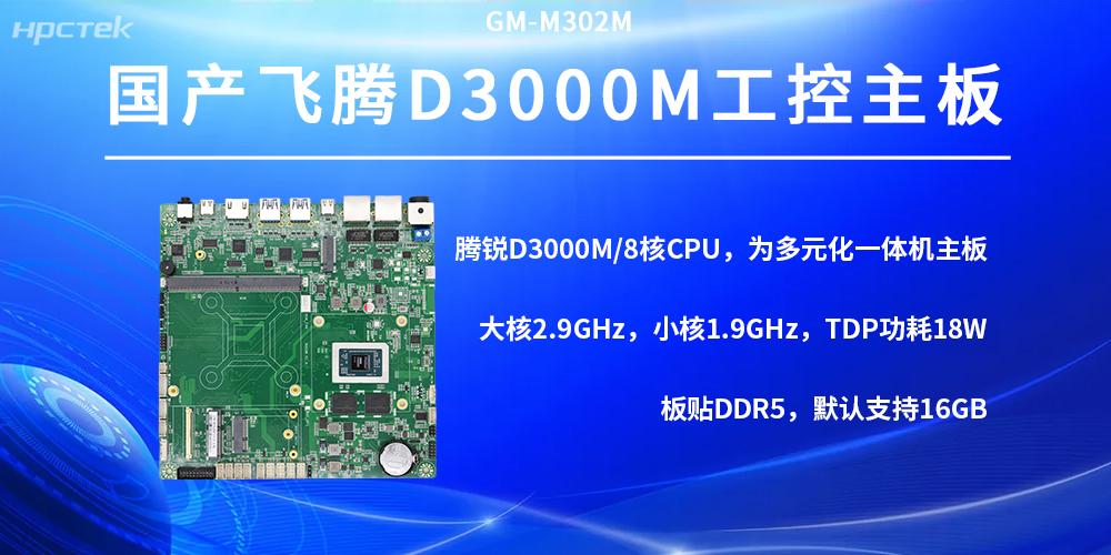 D3000M飞腾主板，满足多场景运行需求(图2)